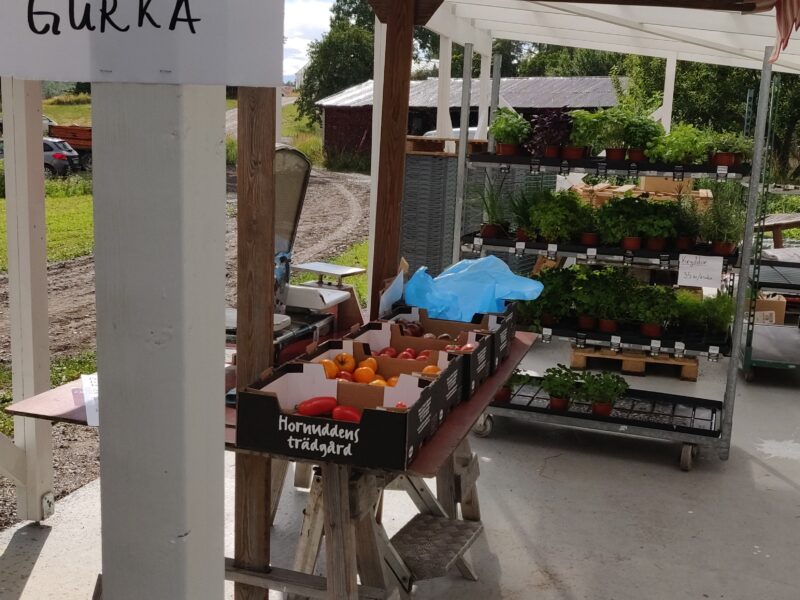 Loppis och torgstånd på Hornudden